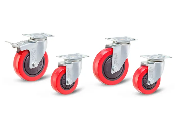 8 Nylon Caster Wheels